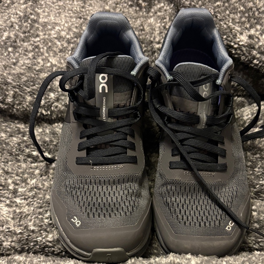 On Running Women's Gray Athletic Shoes